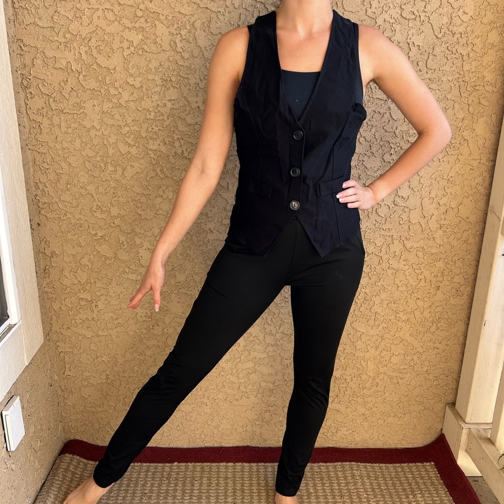 Black tuxedo style costume AS